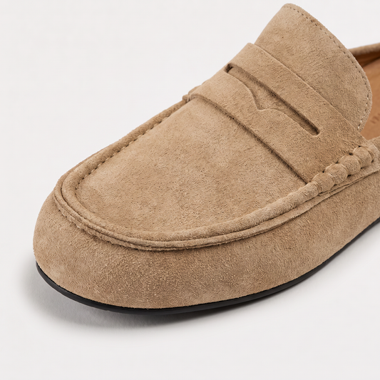 men's everyday backless loafer with rounded toe
