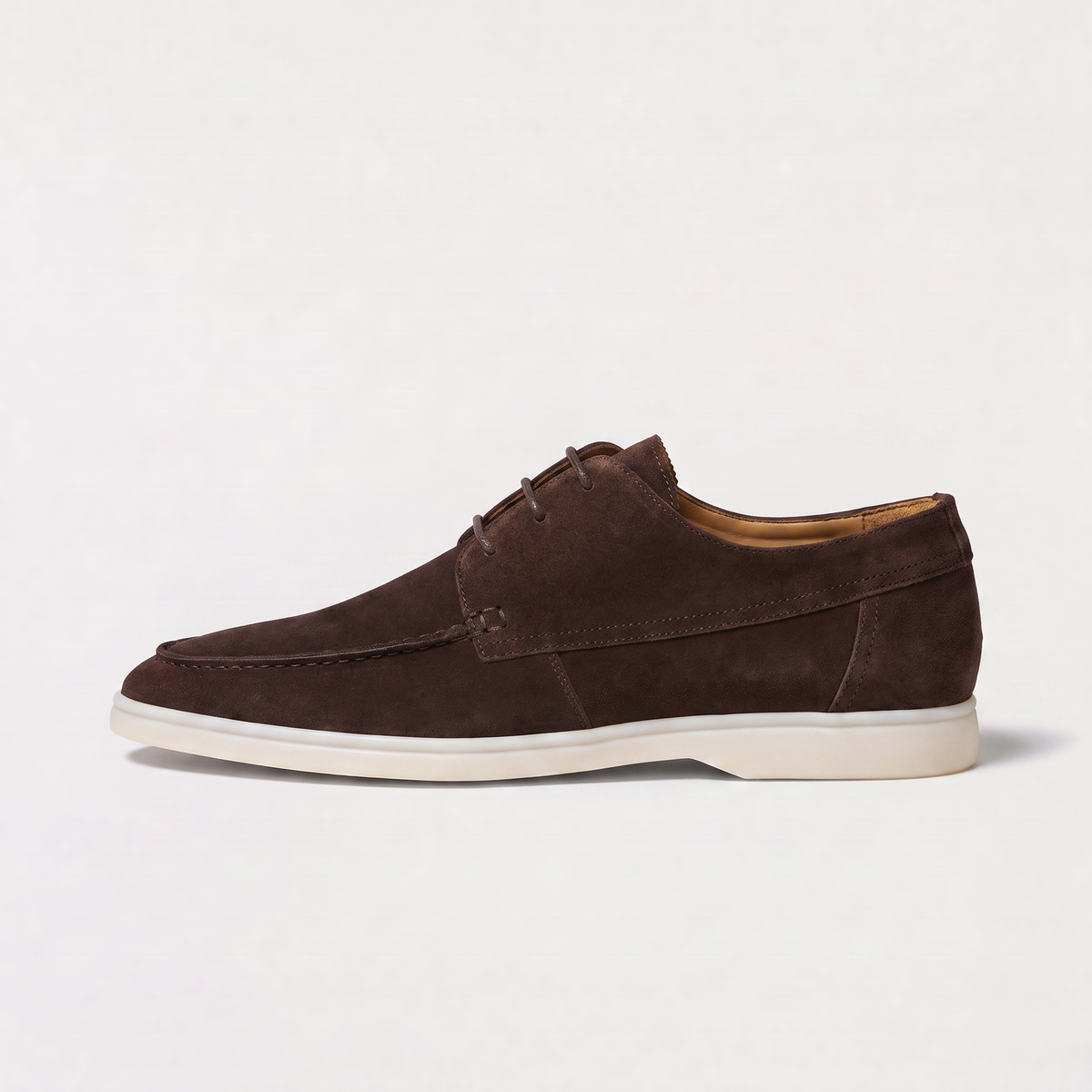 men's lace-up suede shoe for smart casual wear