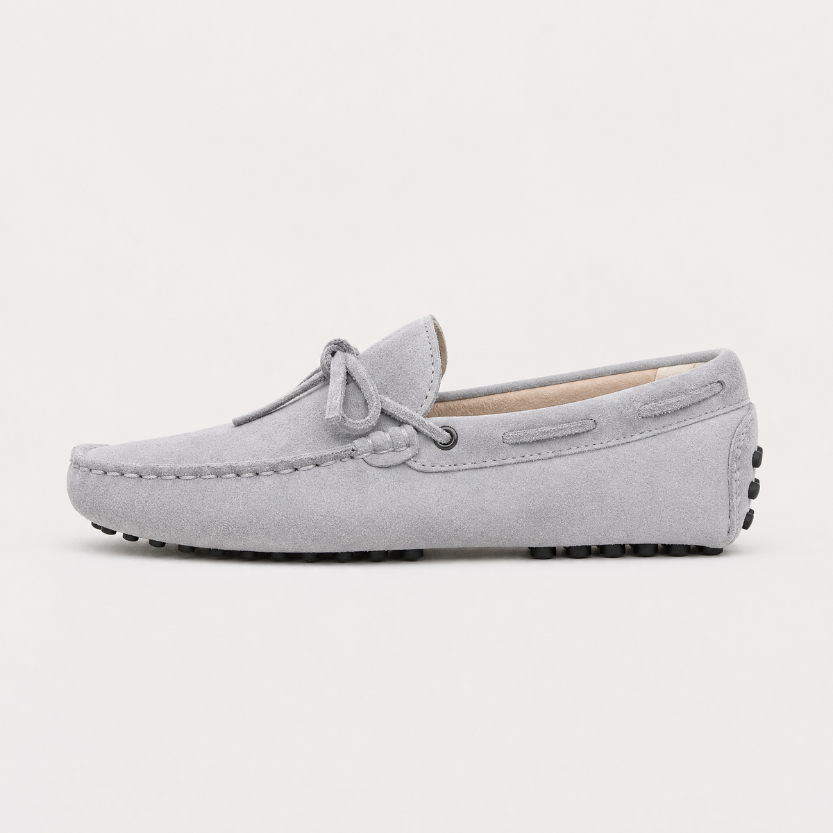 men's suede driving shoes with slip-on loafer design | Latestlaces